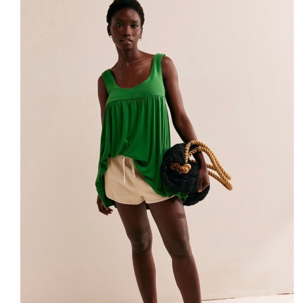 Free People Mazarine Mini Dress in Green - Picture 3 of 7